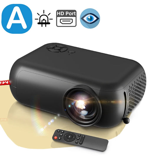 MINI Projector Portable A10 3D LED Video Projectors Home Cinema Theater Game Laser Beamer Smart TV BOX 1080P 4K Via HD Port
Mini portable projector